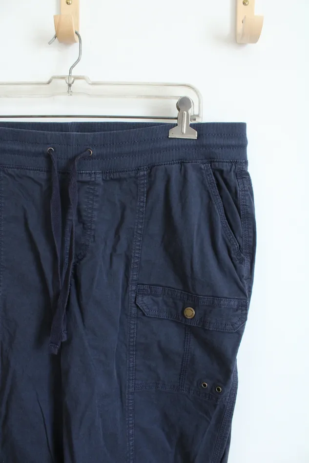Rings Sonoma Sonoma Blue Elastic Waist Pants 16