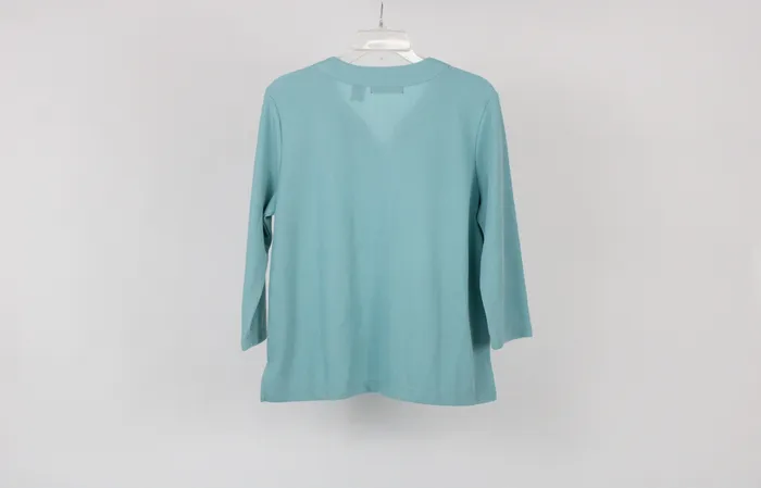 Rings Speculation Speculation Blue Long Sleeved Shirt M Petite