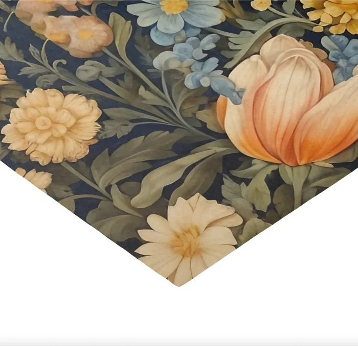 Rings ZAZZLE Forest Rabbit William Morris Cottagecore Decoupage Tissue Paper
