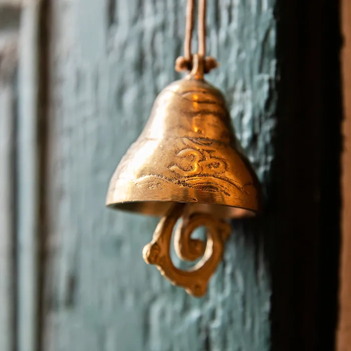 Sacred Om Door Chime DharmaCrafts Earrings