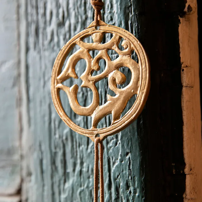 Sacred Om Door Chime DharmaCrafts Earrings