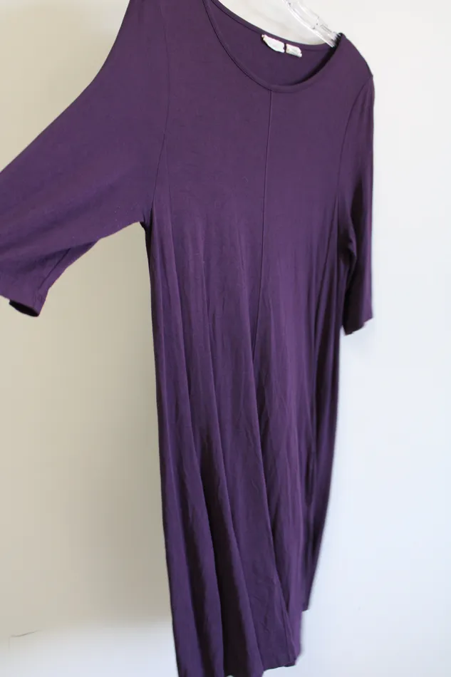 Sigrid Olsen Burgundy Dress L Sigrid Olsen Earrings