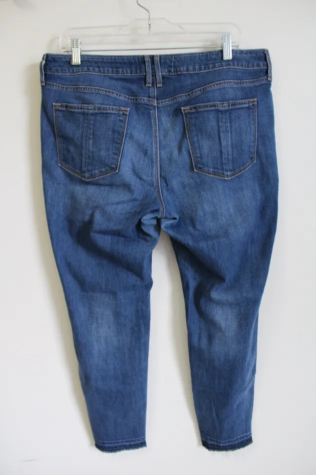 Sonoma Earrings Sonoma Skinny Distressed Bottom Jeans 14