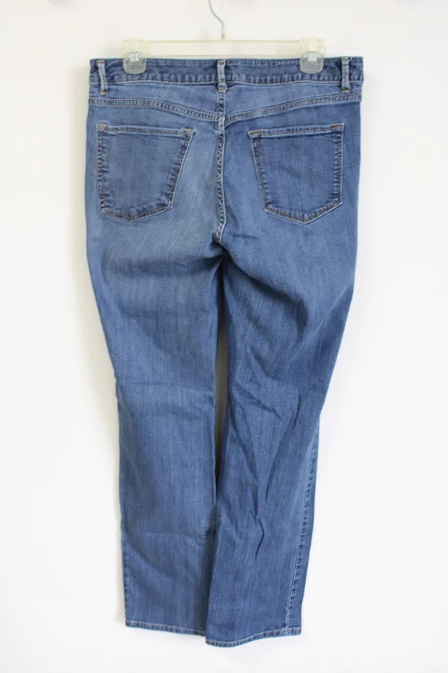 Sonoma Sonoma Mid Rise Straight Jeans 8 Earrings