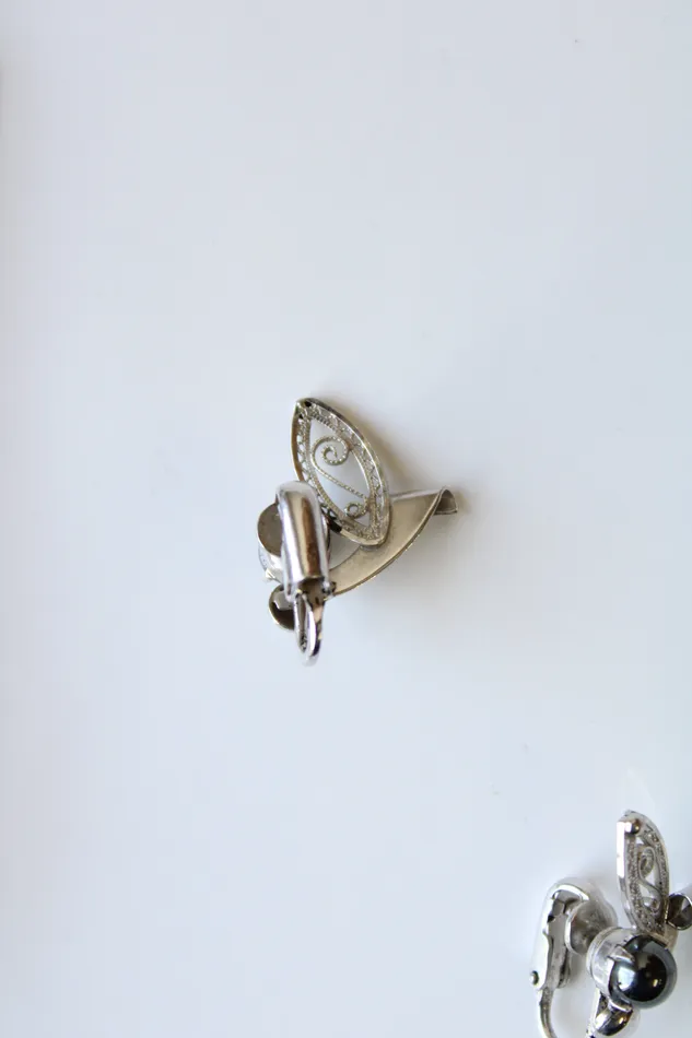 Sorrento Earrings Sorrento Sterling Clip On Earrings