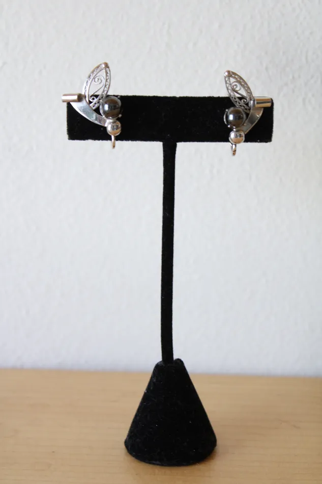 Sorrento Earrings Sorrento Sterling Clip On Earrings
