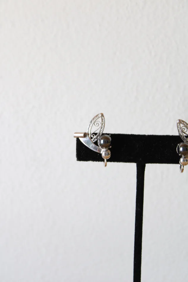 Sorrento Earrings Sorrento Sterling Clip On Earrings