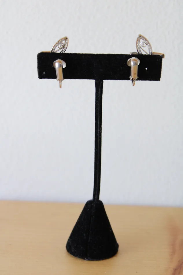 Sorrento Earrings Sorrento Sterling Clip On Earrings