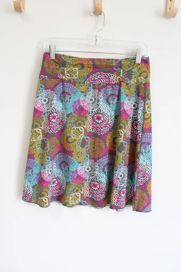 Soybu Earrings Soybu MultiColored Patterned Gray Skirt S