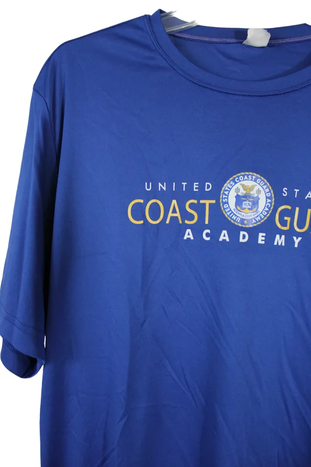 SportTek SportTek United States Coast Guard Blue Shirt L Rings