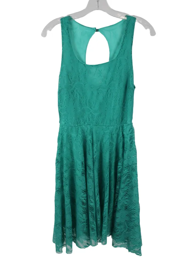 Ssonagi Blue Lace Dress M Jubilee Thrift Rings