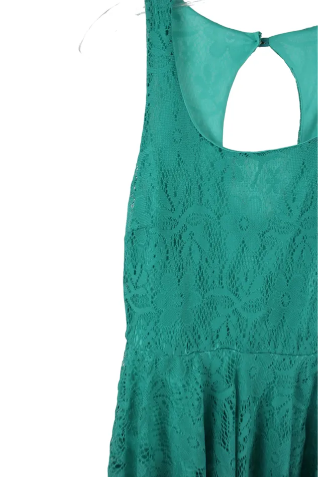 Ssonagi Blue Lace Dress M Jubilee Thrift Rings