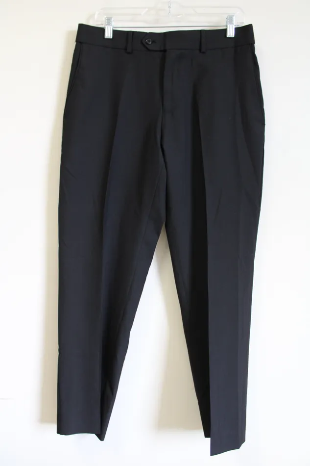 Stafford Rings Stafford Classic Fit Black Pants 32X30