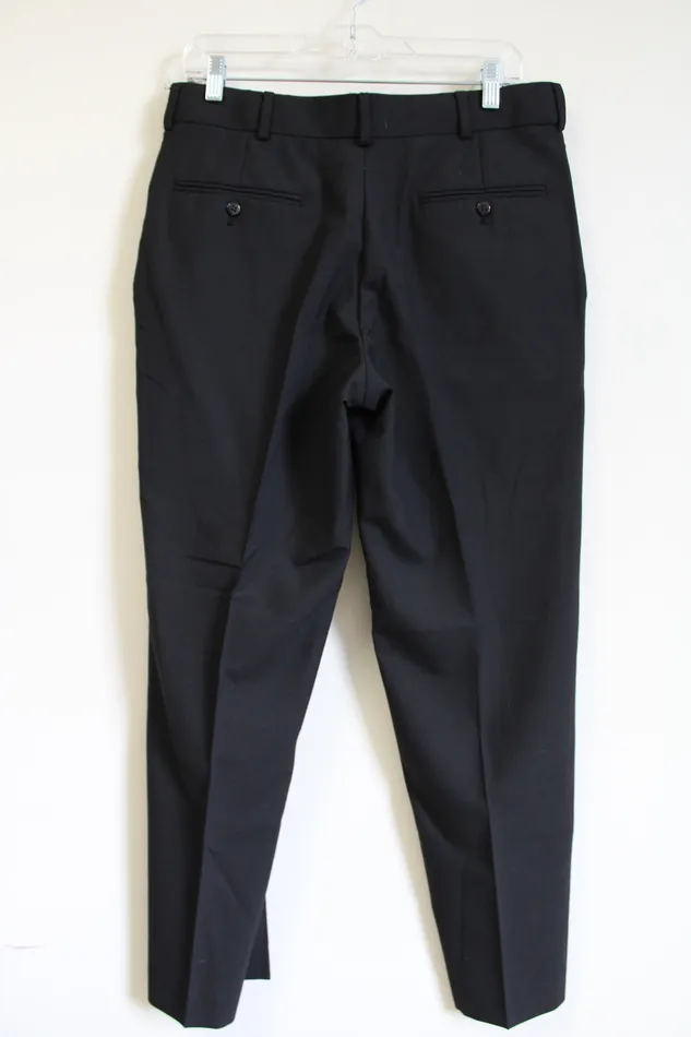 Stafford Rings Stafford Classic Fit Black Pants 32X30