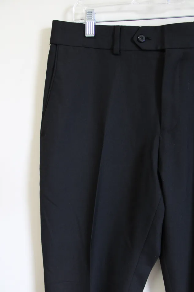 Stafford Rings Stafford Classic Fit Black Pants 32X30