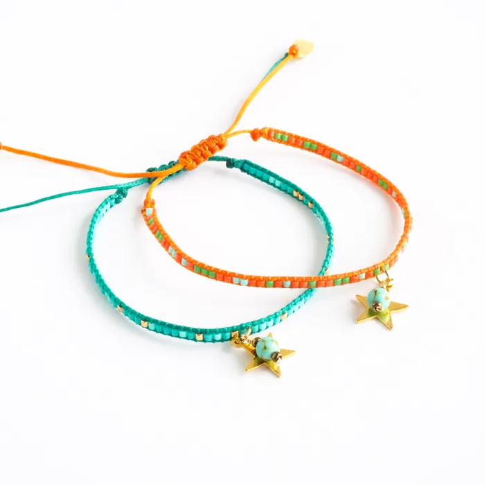 Star Miyuki Beaded Bracelet Hormus Bracelets
