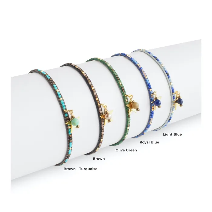 Star Miyuki Beaded Bracelet Hormus Bracelets