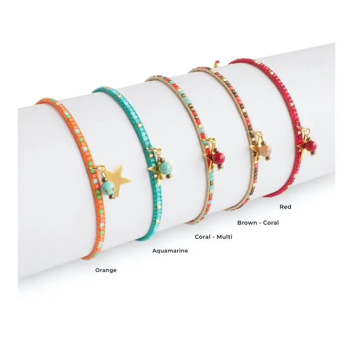 Star Miyuki Beaded Bracelet Hormus Bracelets