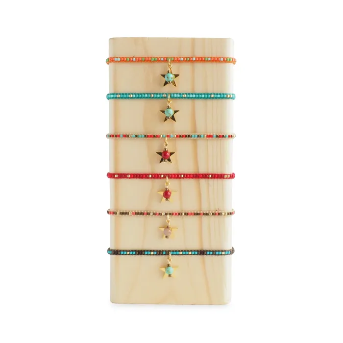 Star Miyuki Beaded Bracelet Hormus Bracelets