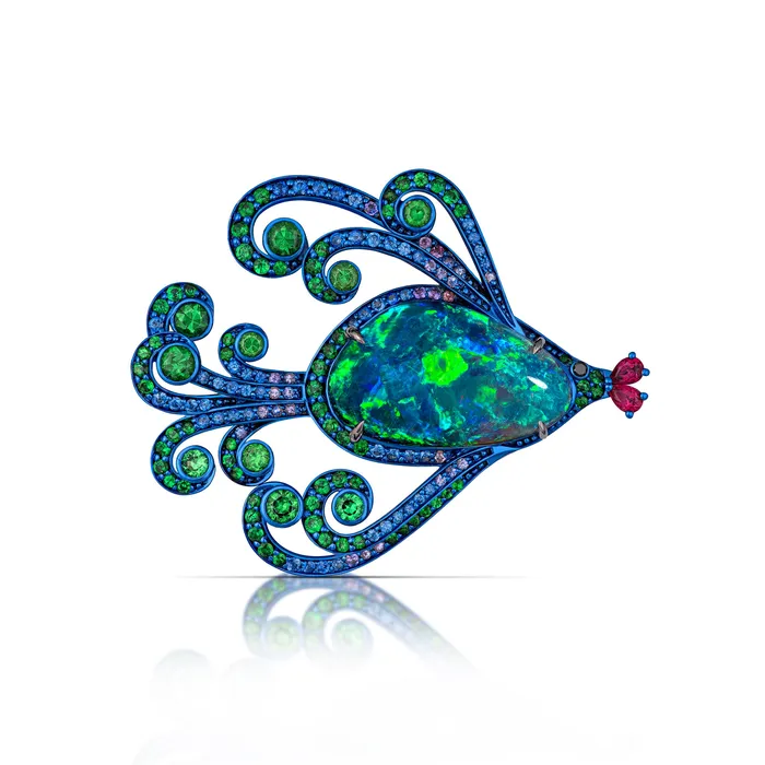 Stephen Silver Fine Jewelry Earrings 1300 Carat Opal Kissing Fish Brooch Stephen Silver Fine Jewelry Earrings 1300 Carat Opal Kissing Fish Brooch
