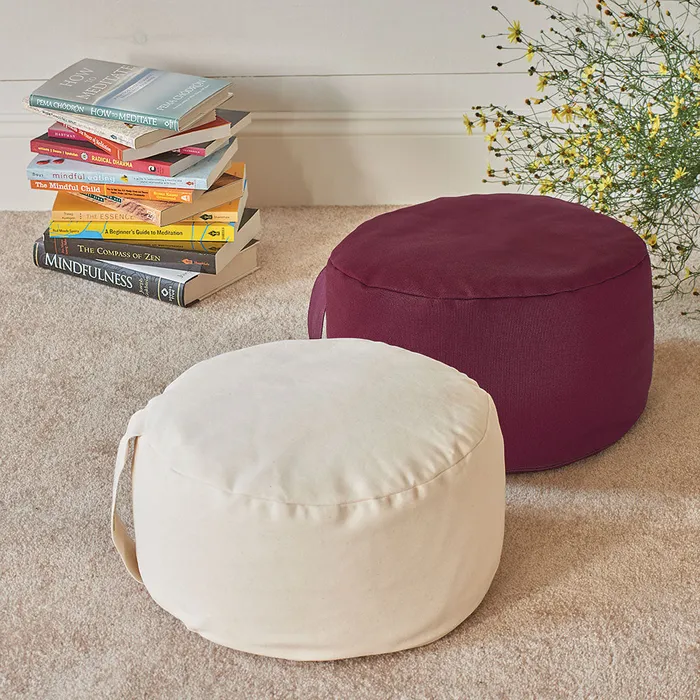 Studio HiZafu Buckwheat Meditation Pillow DC Earrings