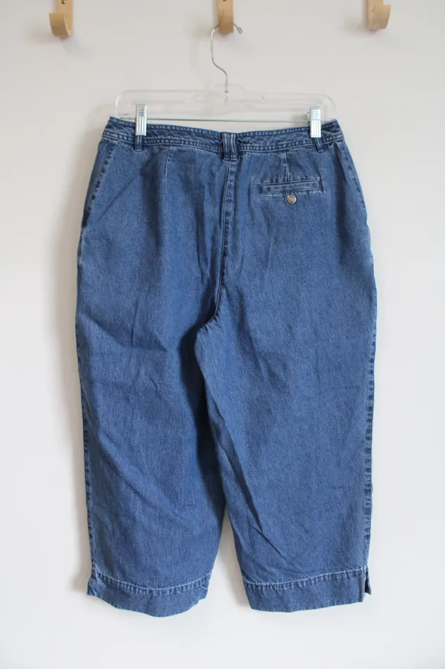 Studio Works Earrings Studio Works Denim Capri Pants 10 Petite