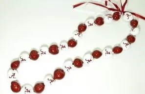 STYLEPASIFIKA Necklaces University of Alabama Crimson Tide Kukui Nut Lei