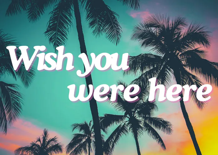 SURFSHACKPUZZLE Necklaces Surf Shack Wish You Were Here Puzzle Postcard 48 Pieces SURFSHACKPUZZLE Necklaces Surf Shack Wish You Were Here Puzzle Postcard 48 Pieces
