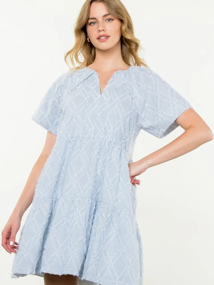 Tanya Dress THML Earrings