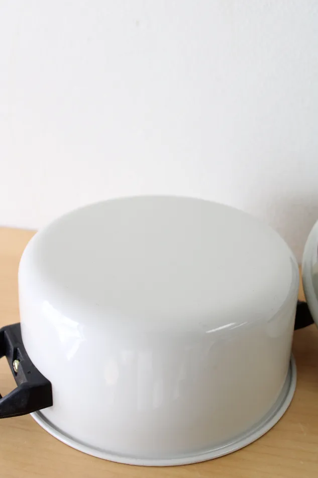 The Better Pasta Pot Small White Pot Jubilee Thrift Rings