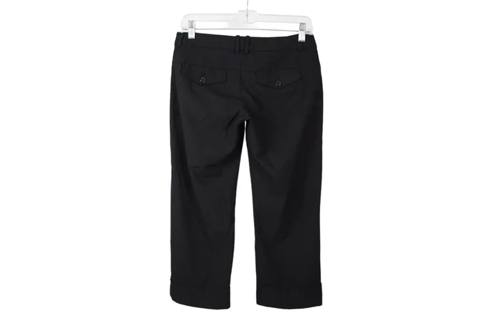 The Limited The Limited Capri Drew Fit Black Pants 0 Rings