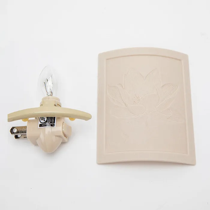 The Porcelain Garden Necklaces Lotus Flower Decorative Night Light