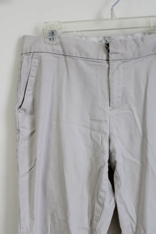 Tommy Hilfiger Earrings Tommy Hilfiger Khaki Ankle Pants 8