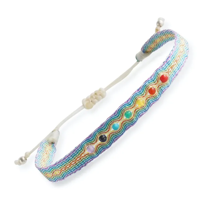 Tribus Earrings Egyptian Loom Wellness Chakra Bracelets