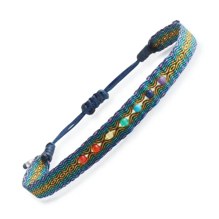 Tribus Earrings Egyptian Loom Wellness Chakra Bracelets