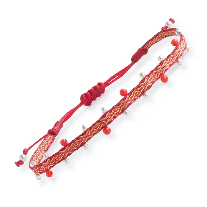 Tribus Egyptian Loom Beaded Chakra Bracelets Earrings