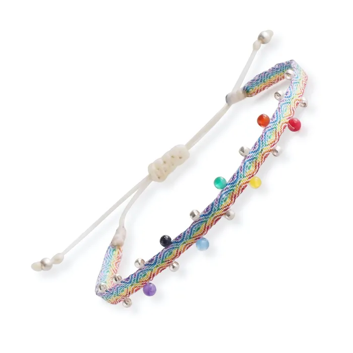 Tribus Egyptian Loom Beaded Chakra Bracelets Earrings