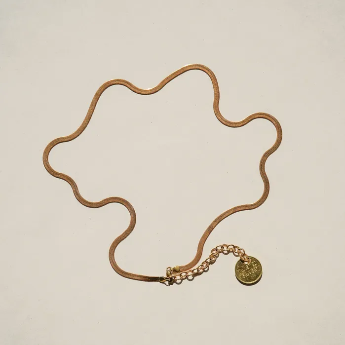 Twisted Silver Necklaces GOLDIE Necklace
