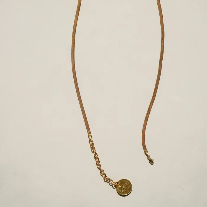 Twisted Silver Necklaces GOLDIE Necklace