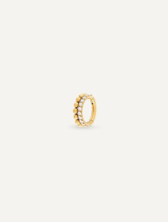 TWO ROWS RING PIERCING Maison Dore Rings
