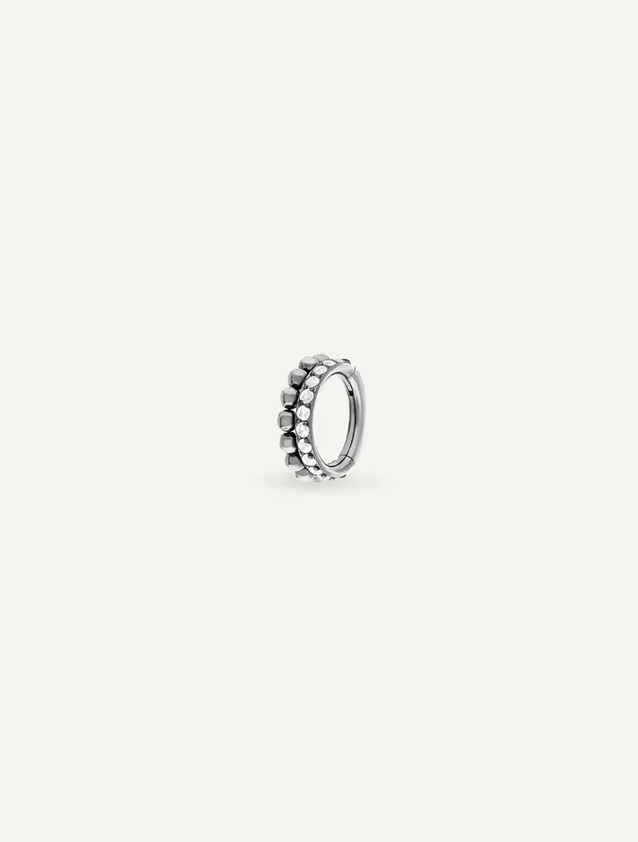 TWO ROWS RING PIERCING Maison Dore Rings