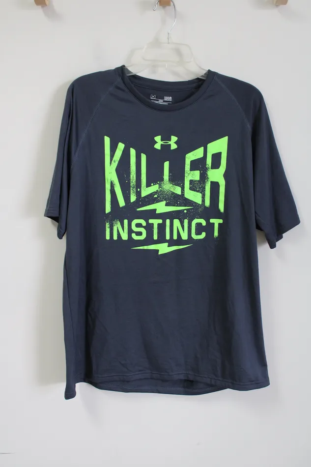 Under Armour Earrings Under Armour Killer Instinct Gray Loose Fit Shirt L