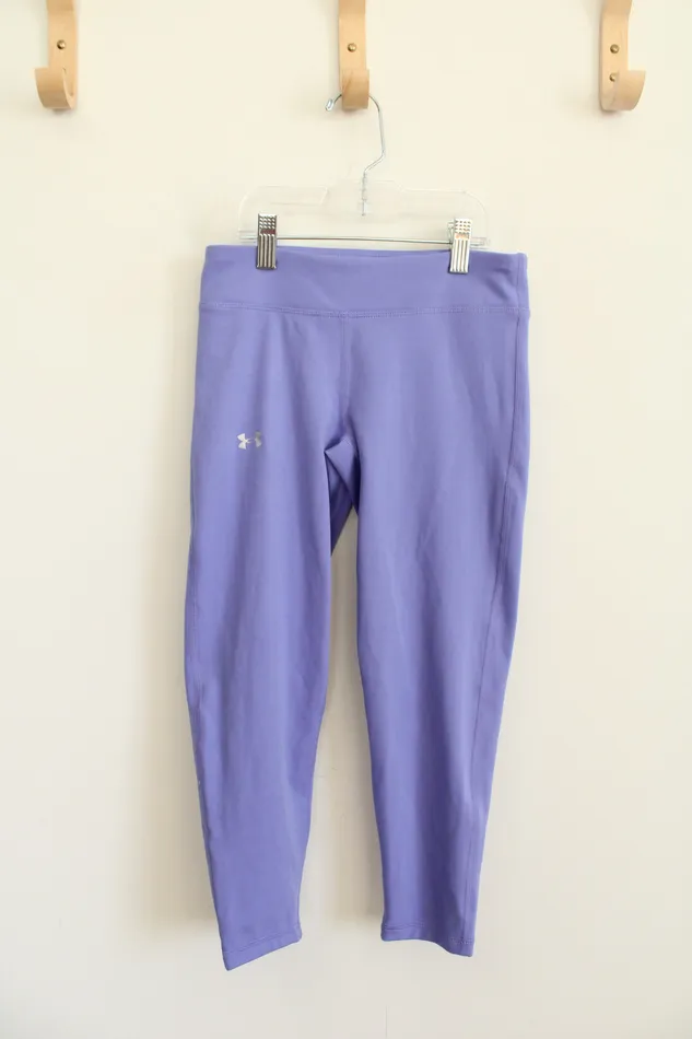 Under Armour Earrings Under Armour Periwinkle Purple Leggings Youth M 1012