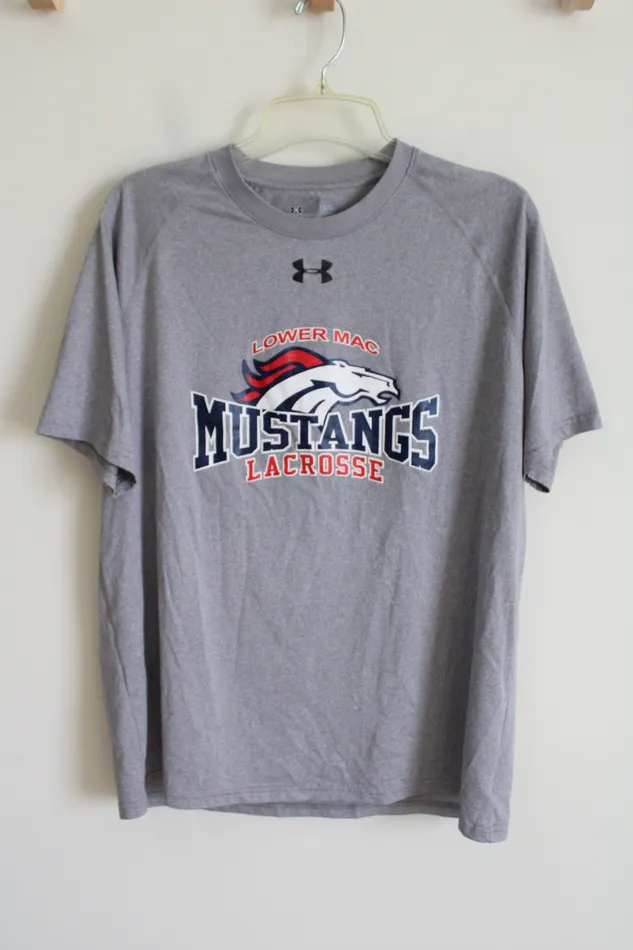 Under Armour Under Armour Loose Fit Lower Mac Mustang Lacrosse L Earrings