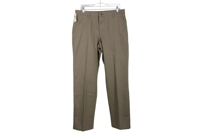 Van Heusen Earrings NEW Van Heusen Tan Dress Pants 34X29