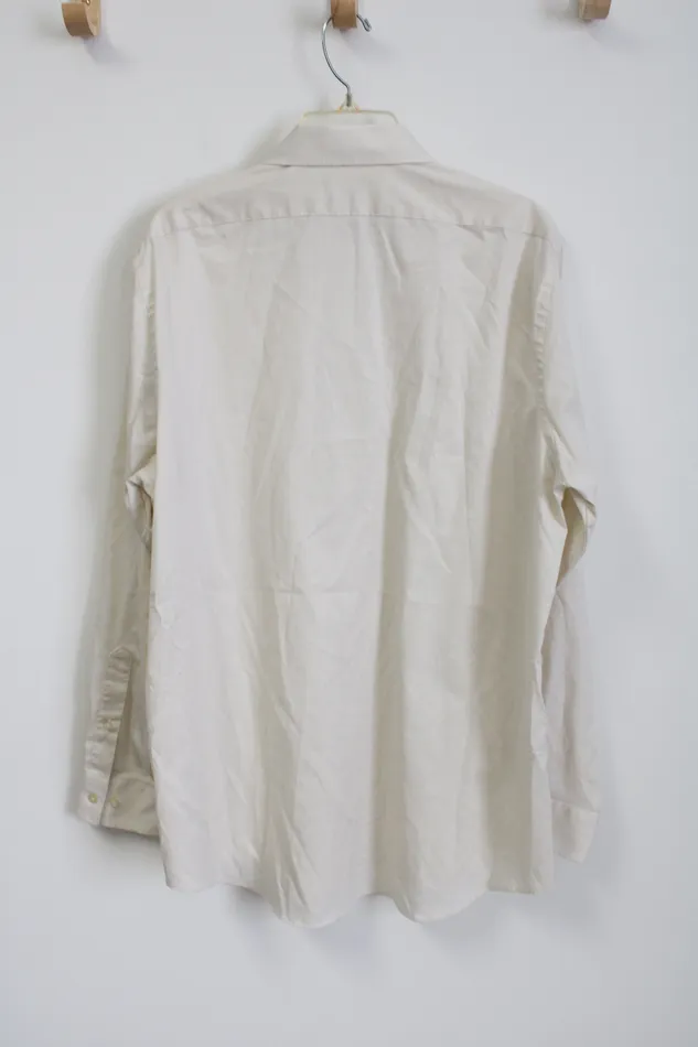 Van Husen Regular Fit Cream Flex Shirt 16 3435 Van Heusen Earrings