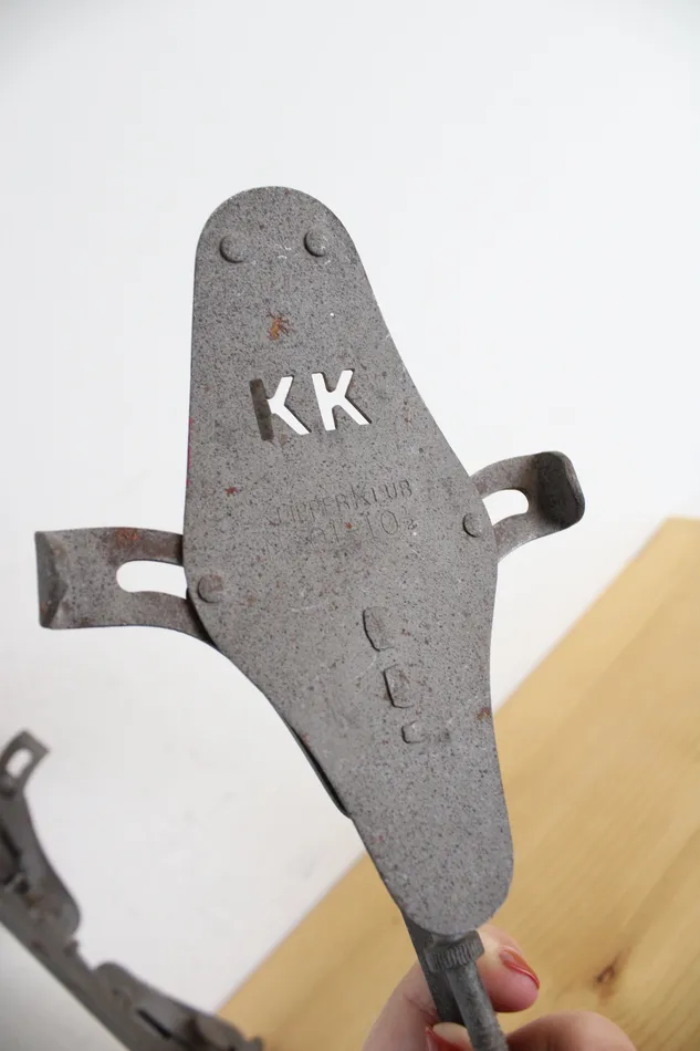 Vintage Klipper Klub KK Ice Skates Jubilee Thrift Earrings