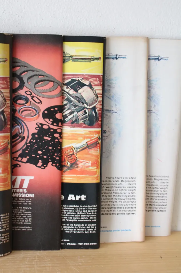 Vintage Stock Car Racing Magazines Lot Of 5 Jubilee Thrift Necklaces