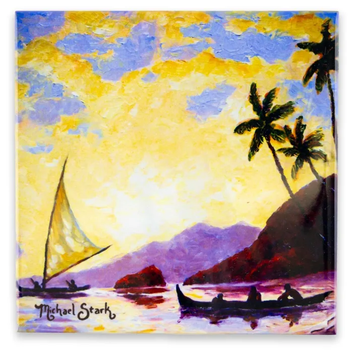 VISIONSTROPICS Necklaces Visions of the Tropics Beyond the Reef Ceramic Tile 425 VISIONSTROPICS Necklaces Visions of the Tropics Beyond the Reef Ceramic Tile 425