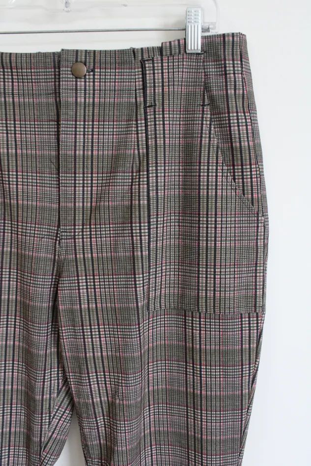 Vylette MultiColored Plaid Trouser Pants 13 Vylette Earrings